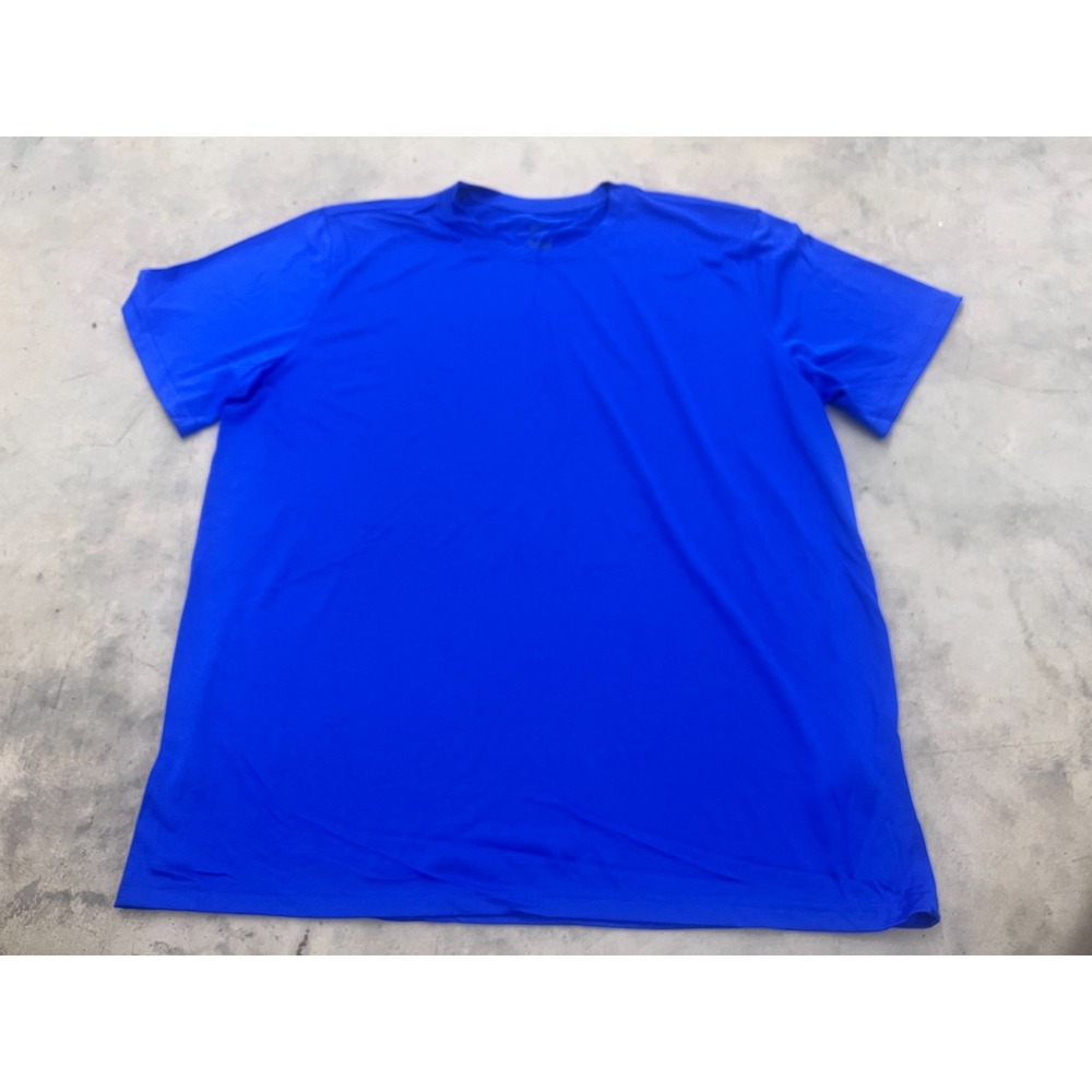 Nike Dri-Fit T-Shirt Mens XL Blue Short Sleeve Activewear Running Athletic Tee